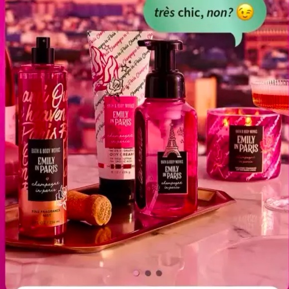 🔥🔥🆕BATH & BODY WORKS 🎉LIMITED EDITION🎉3 WICK CANDLE/ EMILY IN PARIS - Picture 3 of 3